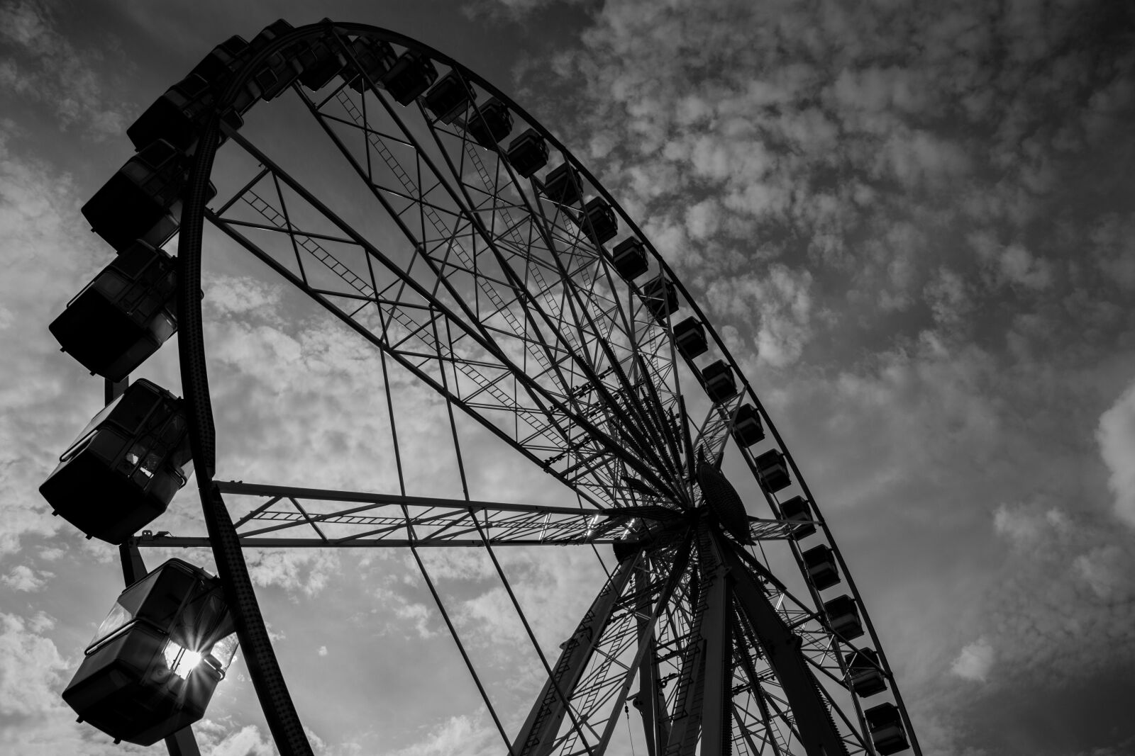 Nikon D7100 sample photo. Giant ferris wheel, wheel photography