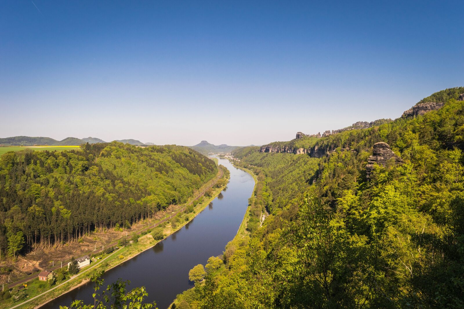 Nikon D3300 sample photo. Elbe, saxon switzerland, elbe photography