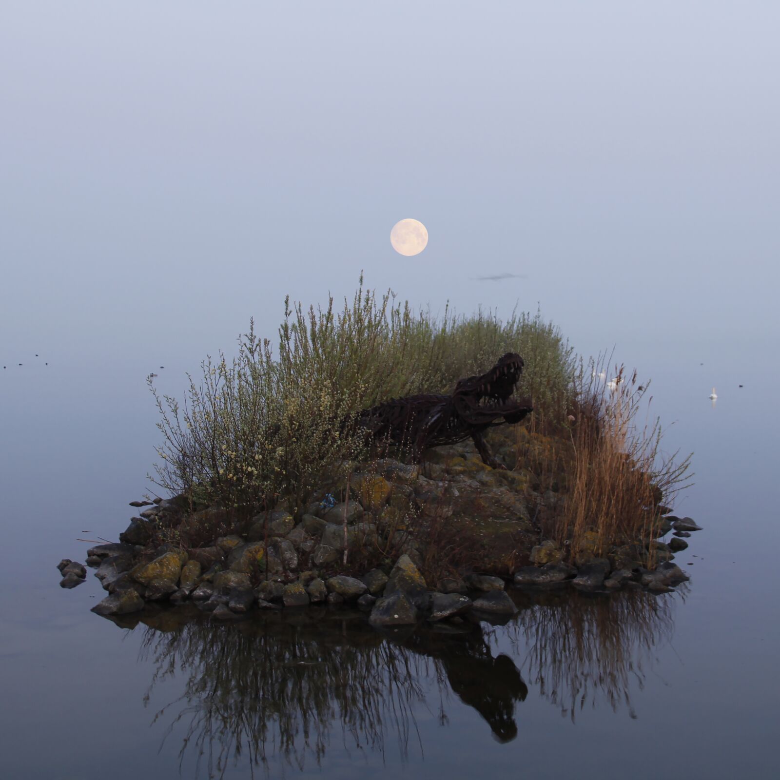 Canon EOS 600D (Rebel EOS T3i / EOS Kiss X5) sample photo. Full-moon, art, water photography