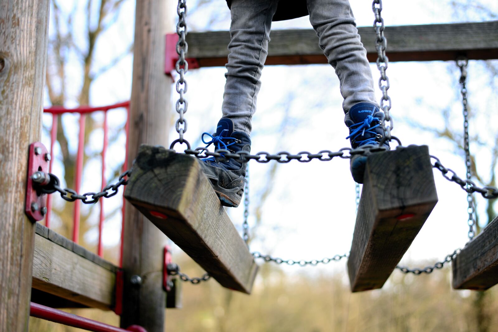 Nikon D610 sample photo. Playground, climbing, balance photography