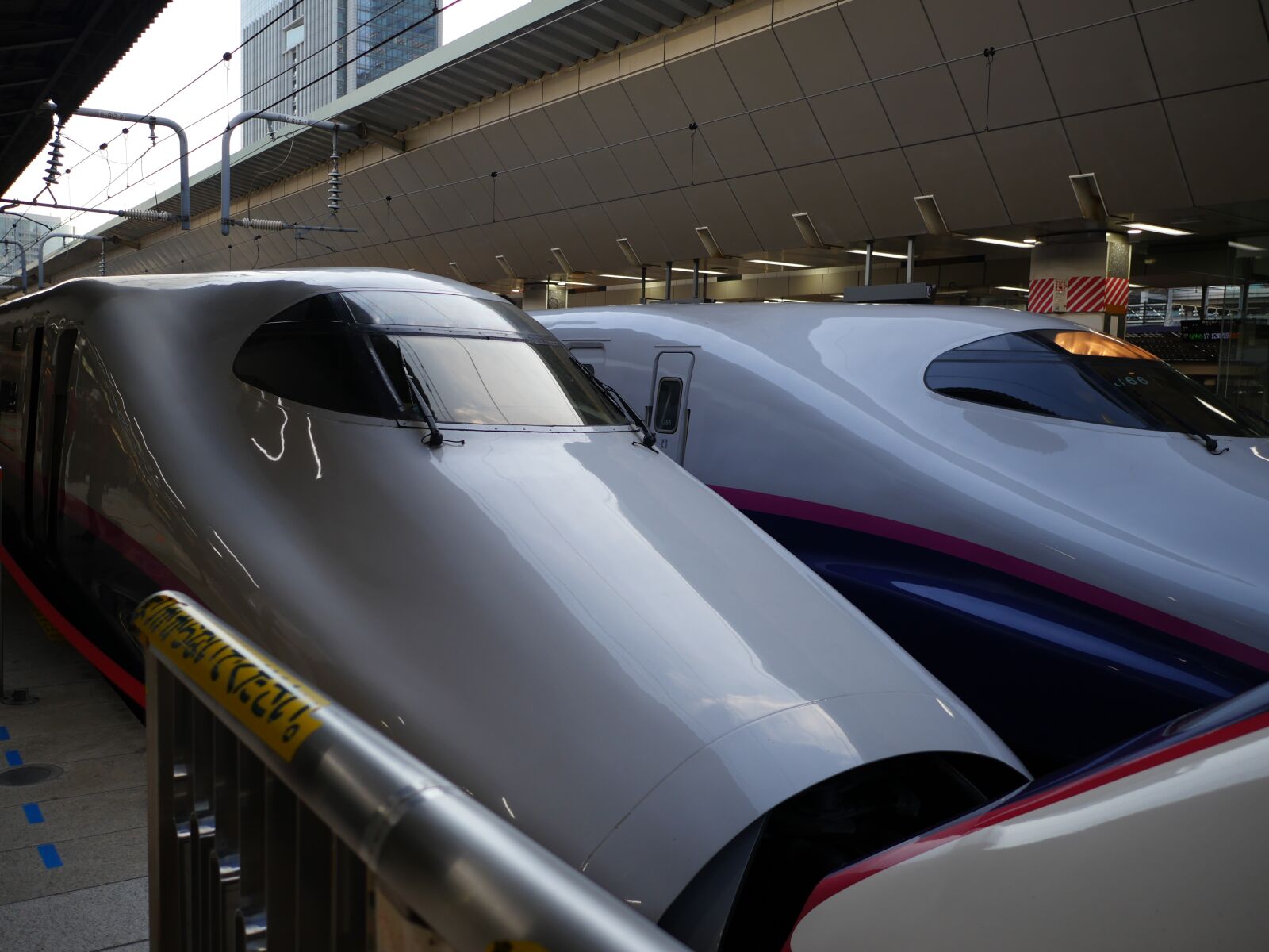 Panasonic Lumix DMC-GX8 sample photo. Bullet train, tokyo station photography