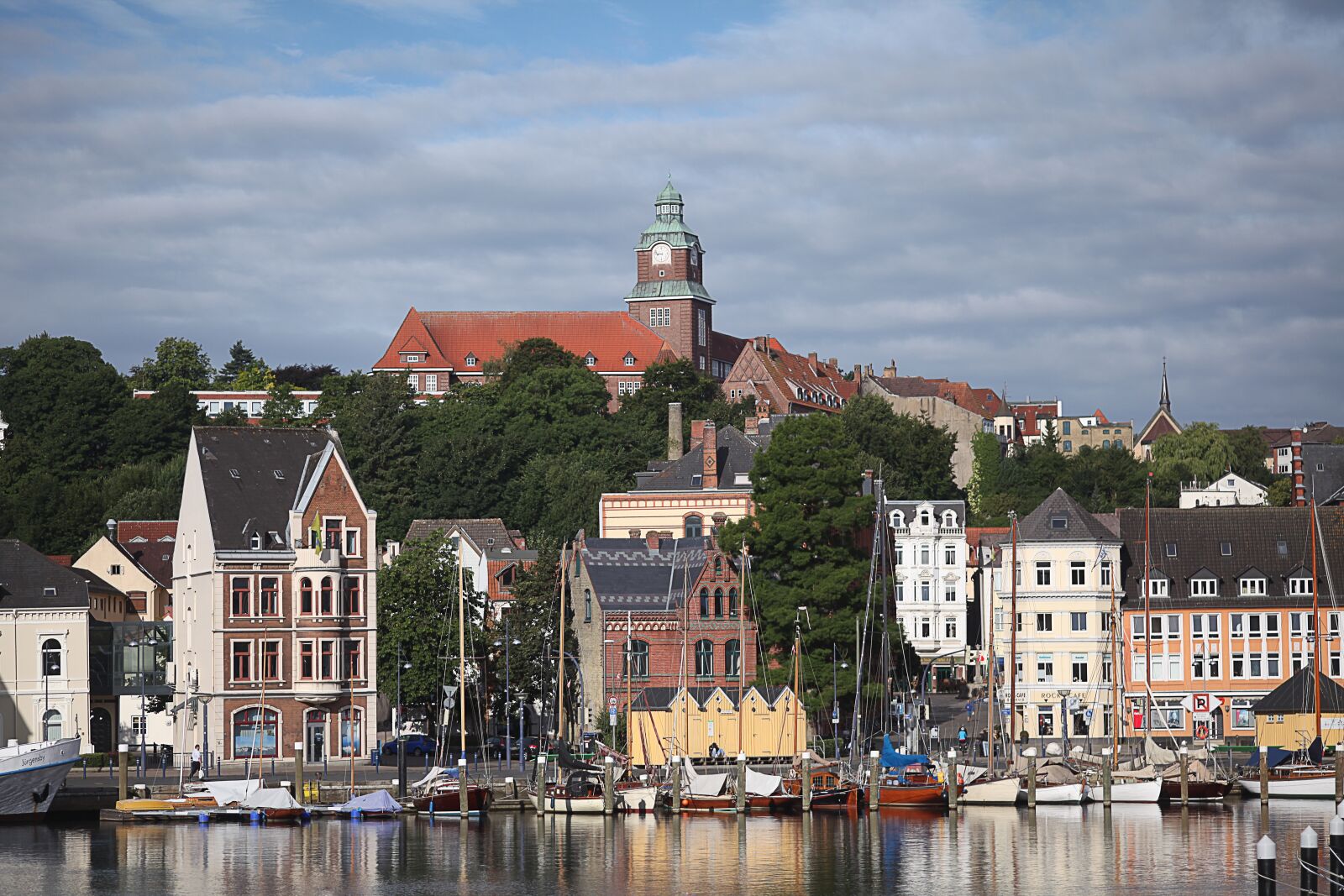 Canon EOS 5D Mark II sample photo. Summer, port, flensburg photography
