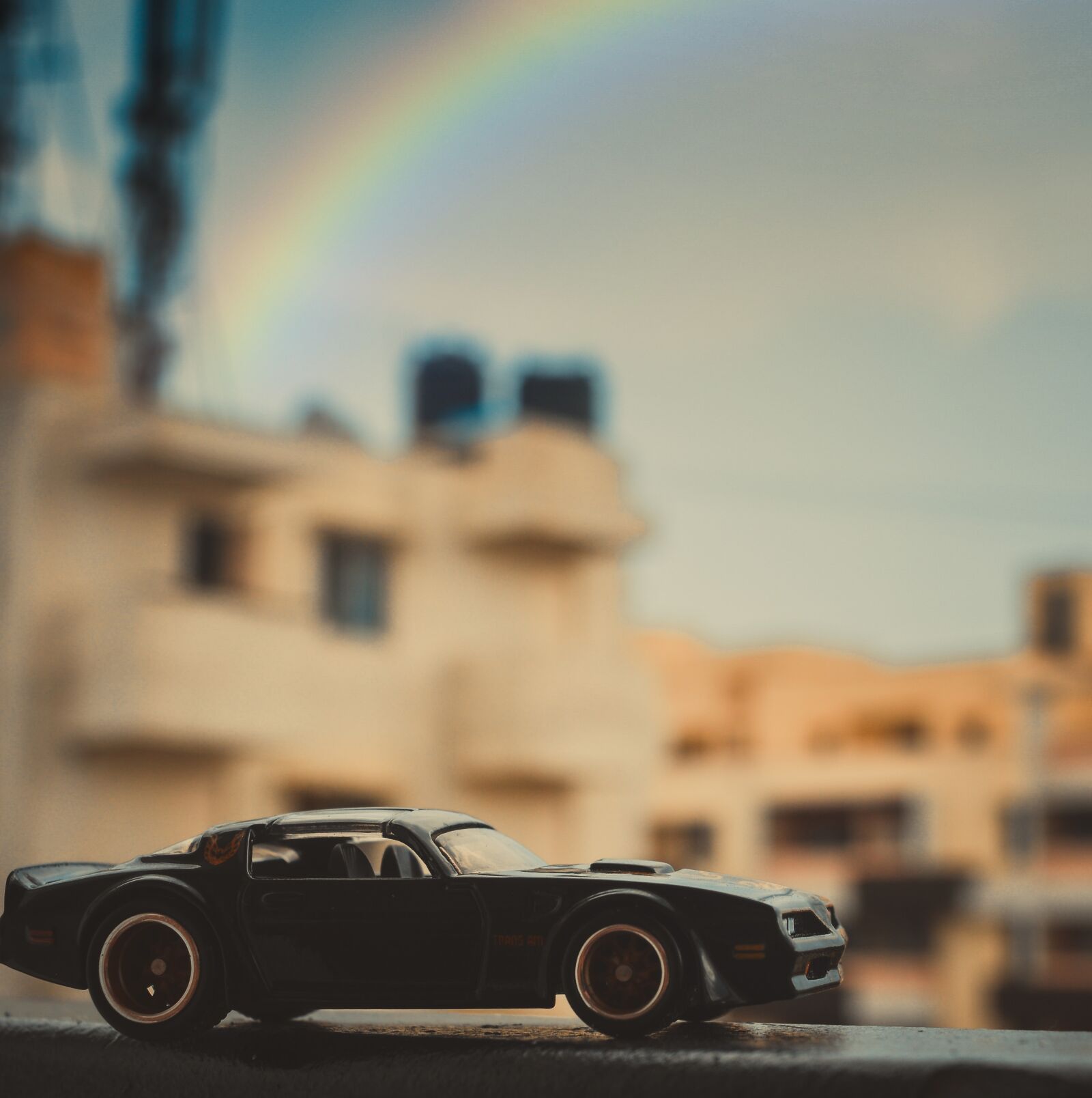 Nikon D5200 sample photo. Hot wheels, car, rainbow photography