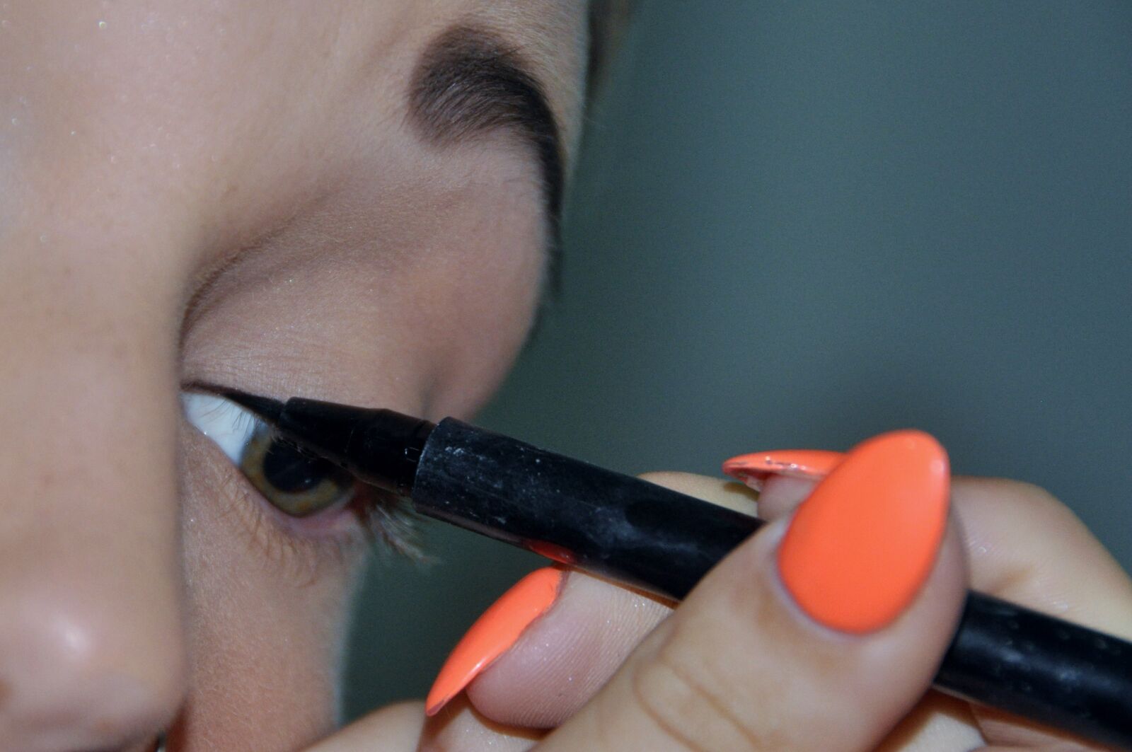 Nikon D90 sample photo. Eye, make-up, makeup photography
