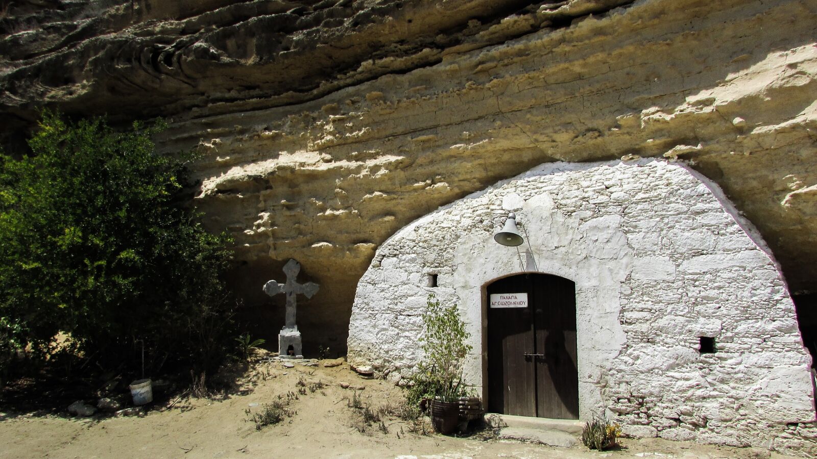 Canon PowerShot SX400 IS sample photo. Cyprus, ayios sozomenos, cave photography