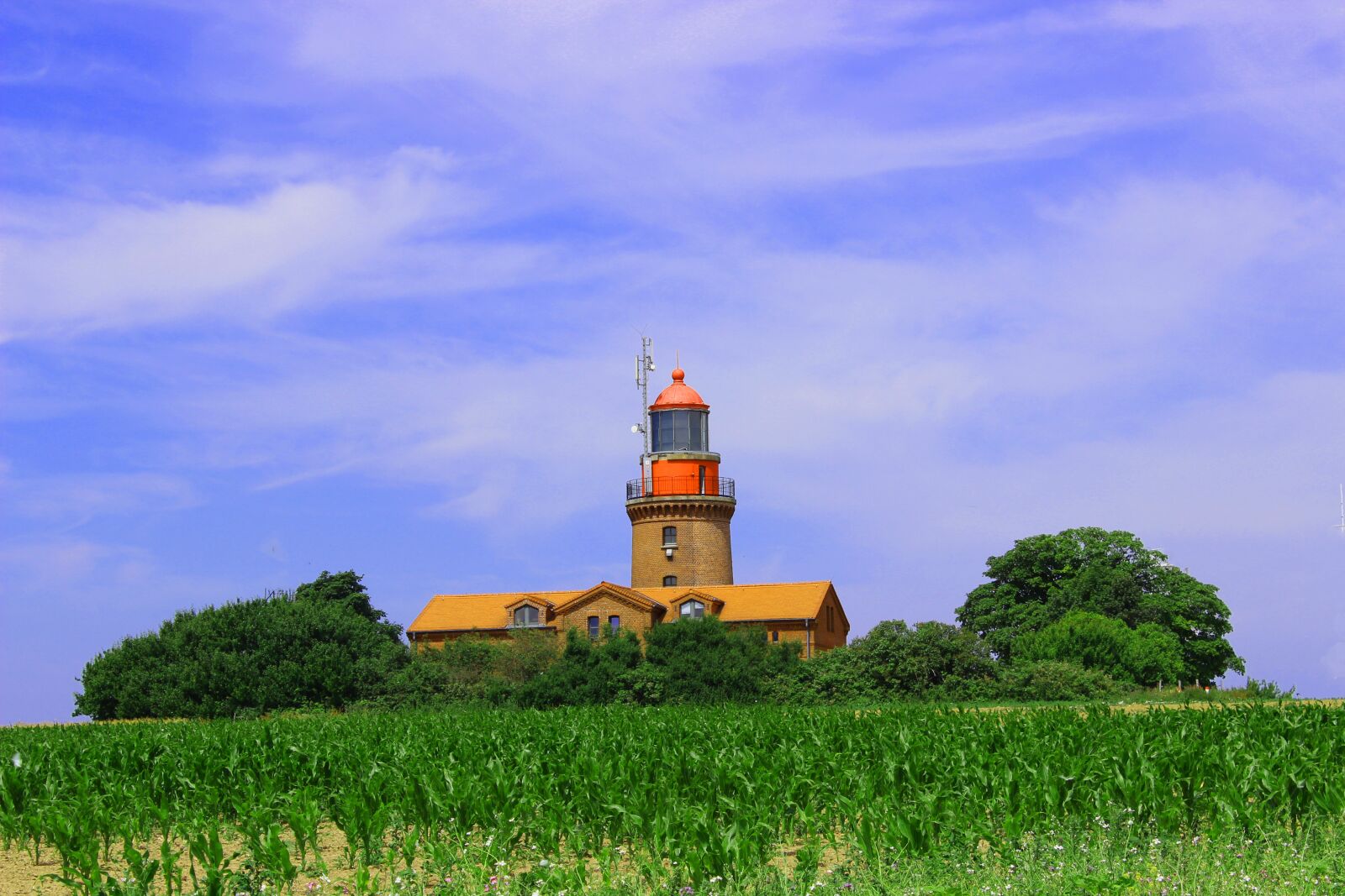 Canon EOS 600D (Rebel EOS T3i / EOS Kiss X5) sample photo. Lighthouse, bastorf, northern germany photography