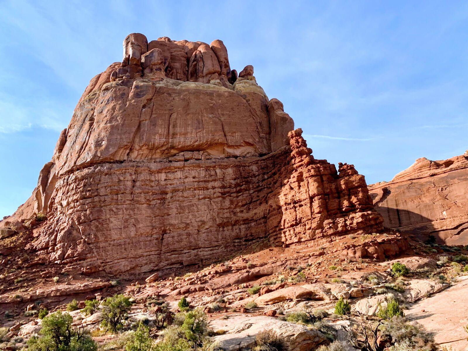 iPhone XS back dual camera 4.25mm f/1.8 sample photo. Utah, moab, landscape photography