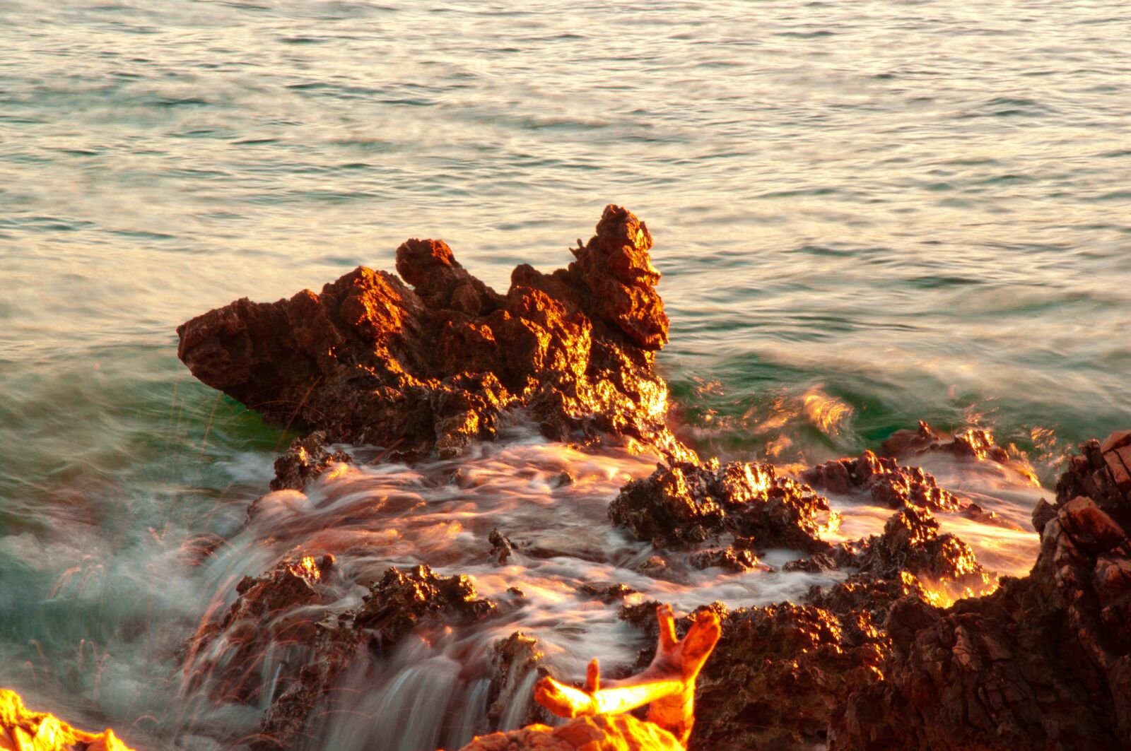 Nikon D5000 sample photo. Sea, flow, water photography