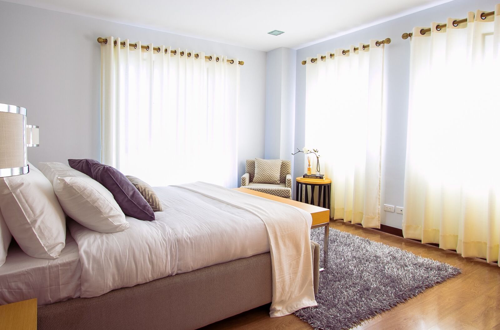 Canon EF-S 10-22mm F3.5-4.5 USM sample photo. Bed, bedroom, carpet photography