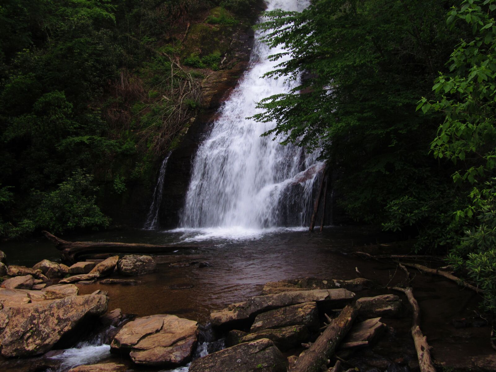 Canon PowerShot SX520 HS sample photo. Waterfall, scenic, nature photography