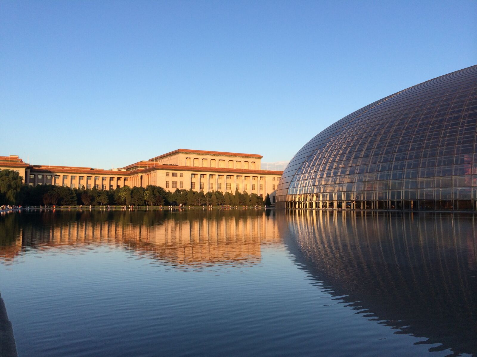 iPhone 5s back camera 4.12mm f/2.2 sample photo. National centre, beijing, china photography