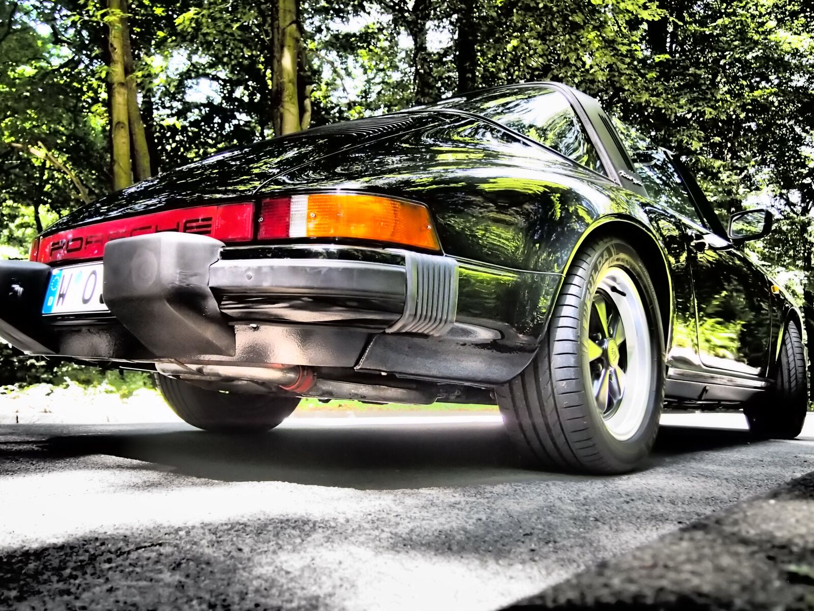 Olympus PEN E-PL3 sample photo. Porsche, targa, 911 photography