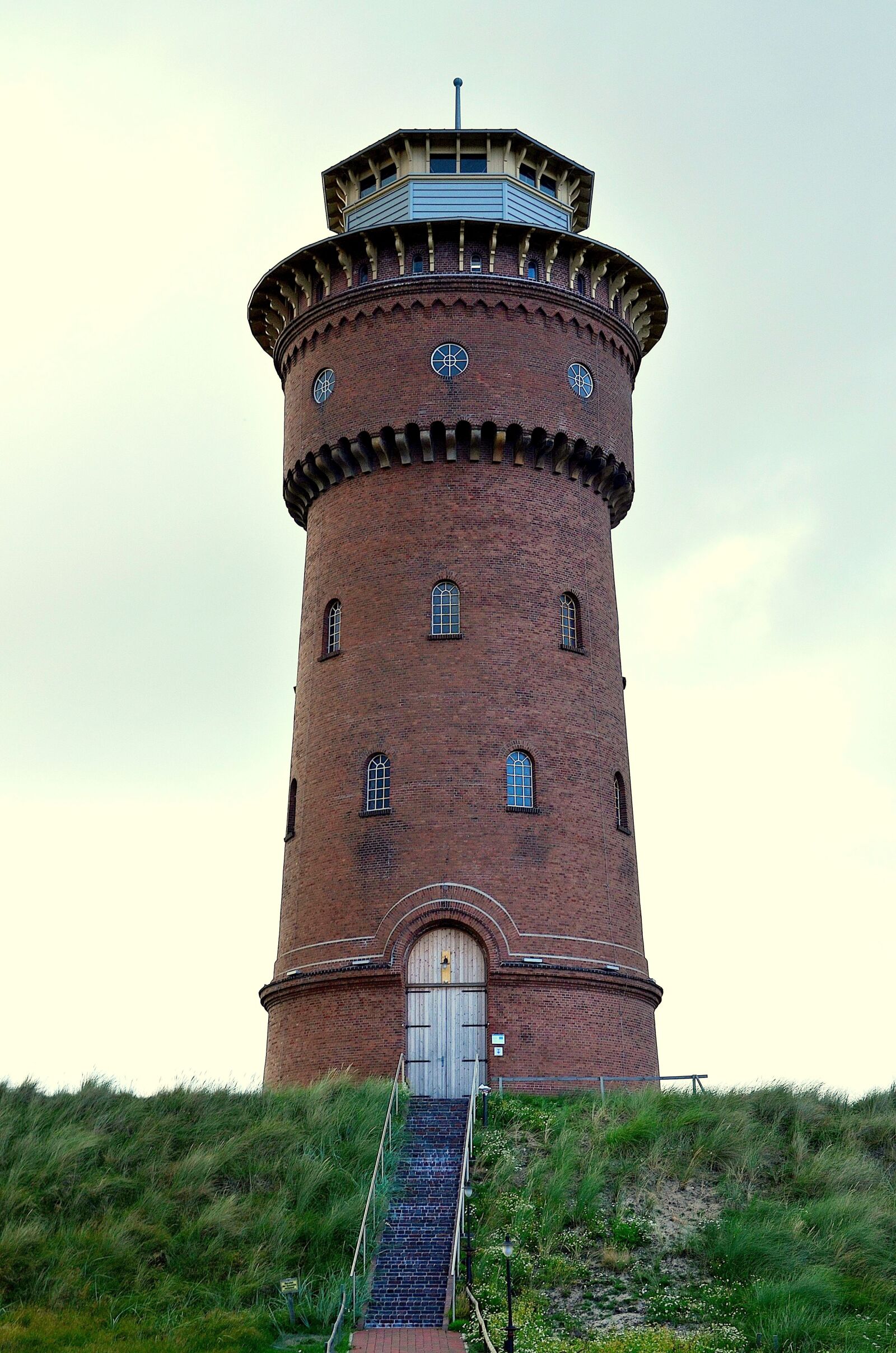 Nikon D5100 sample photo. Water tower, borkum, water photography