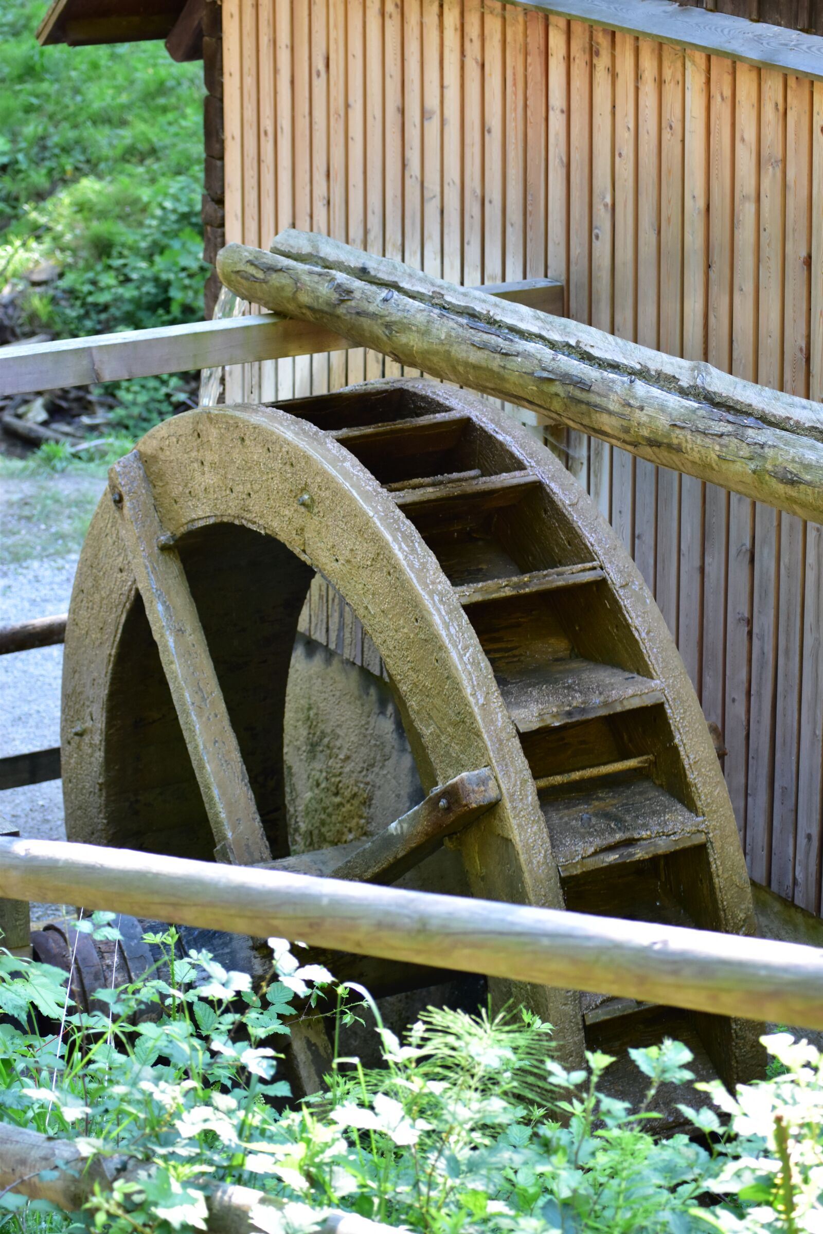 Nikon D5600 sample photo. Water mill, mill, waterwheel photography