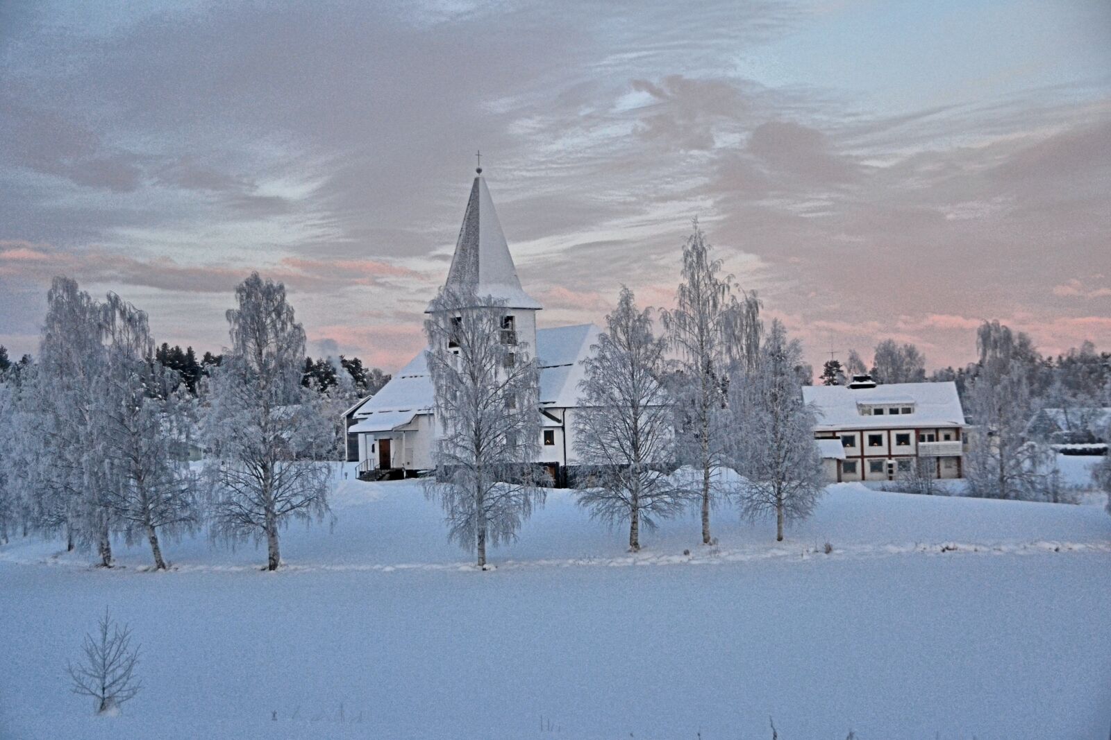 Nikon D3100 sample photo. Lapland, sweden, wintry photography