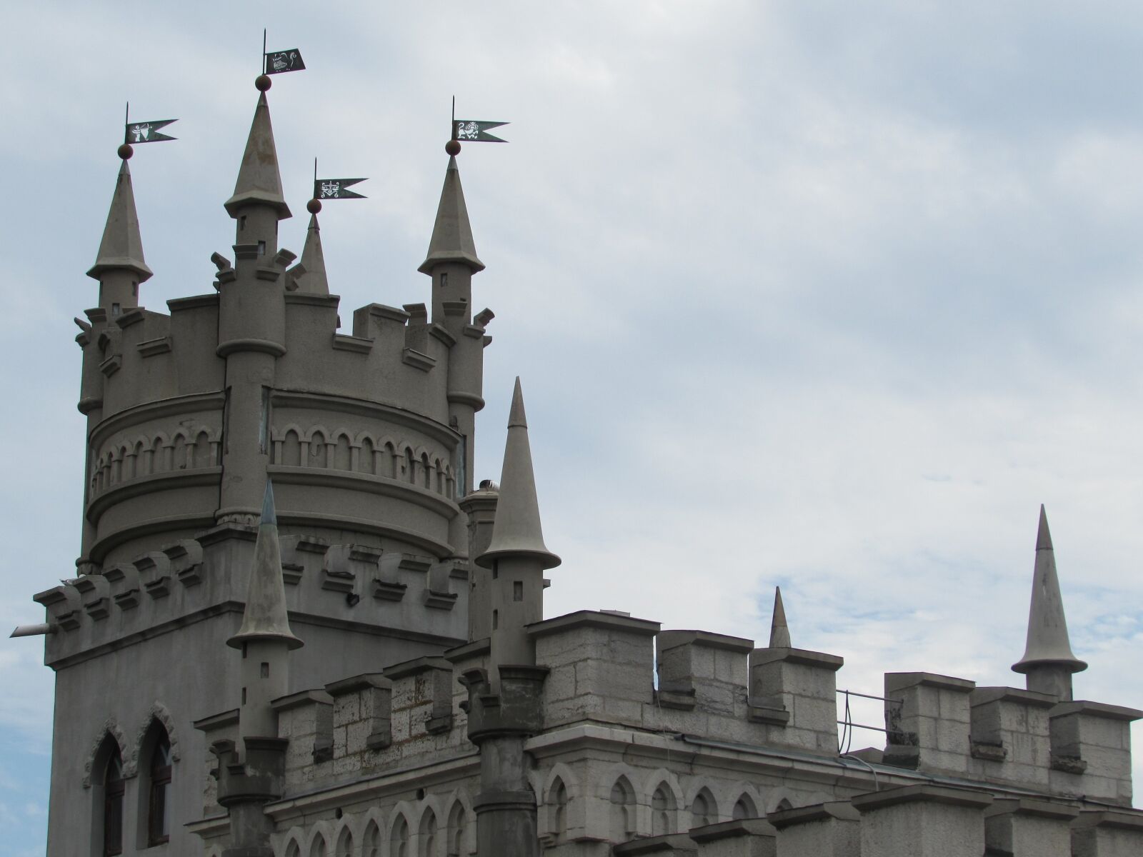 Canon PowerShot SX510 HS sample photo. Crimea, swallow's nest, castle photography