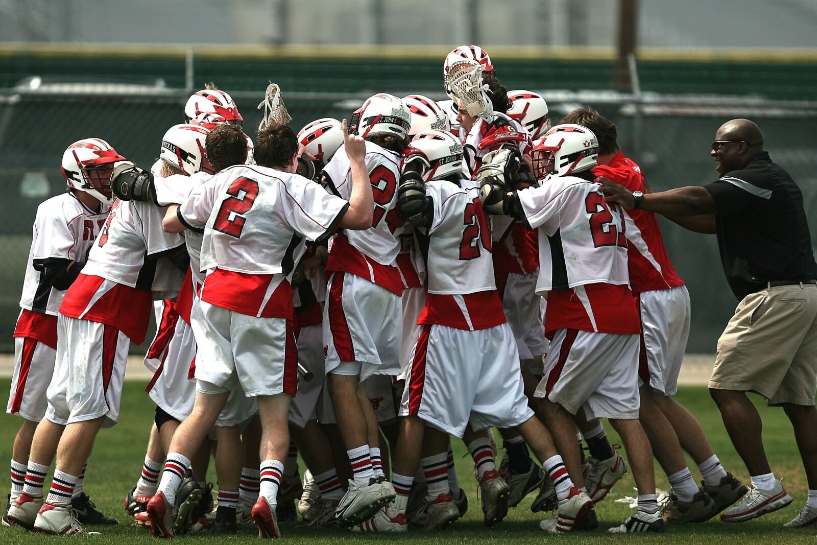 Canon EOS 20D sample photo. Lacrosse, lacrosse team, champions photography