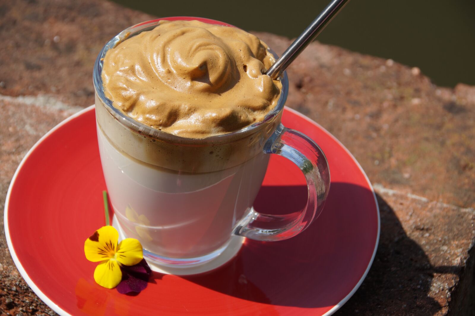 Sony SLT-A58 sample photo. Coffee, dalgona, specialty photography
