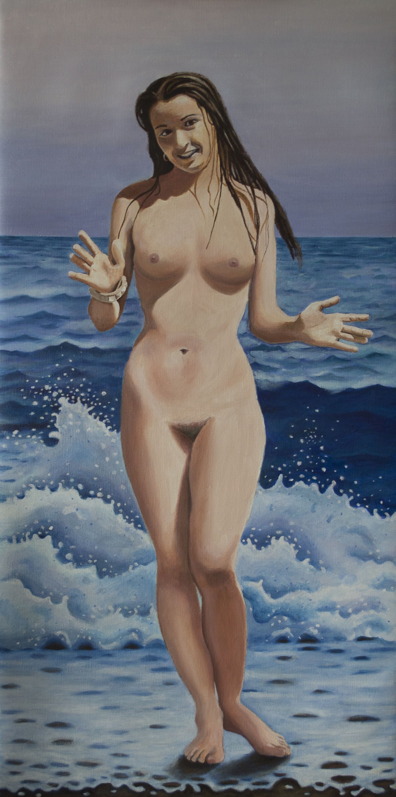 Nikon D3200 sample photo. Birth, venus, painting photography