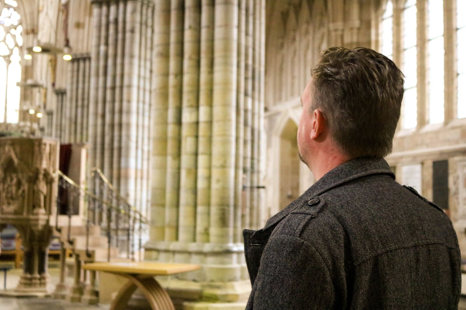 Canon EOS 750D (EOS Rebel T6i / EOS Kiss X8i) sample photo. Exeter, cathedral, england photography