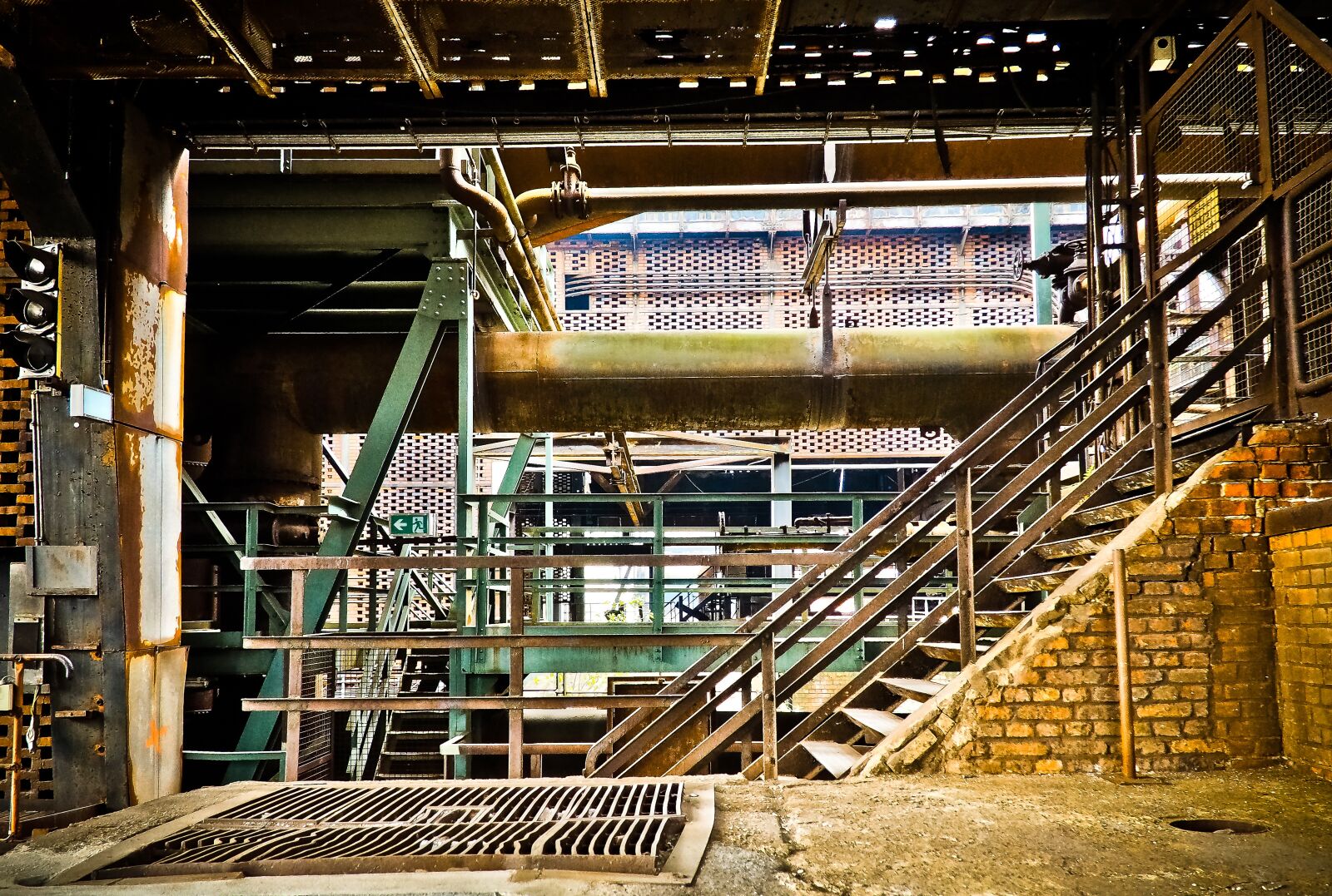 Olympus OM-D E-M10 sample photo. Architecture, steel mill, factory photography