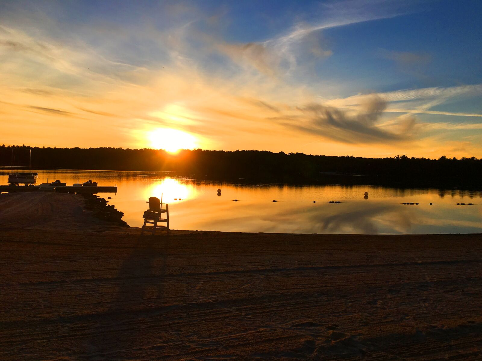Apple iPhone 6s sample photo. Beach, sunset, poconos photography