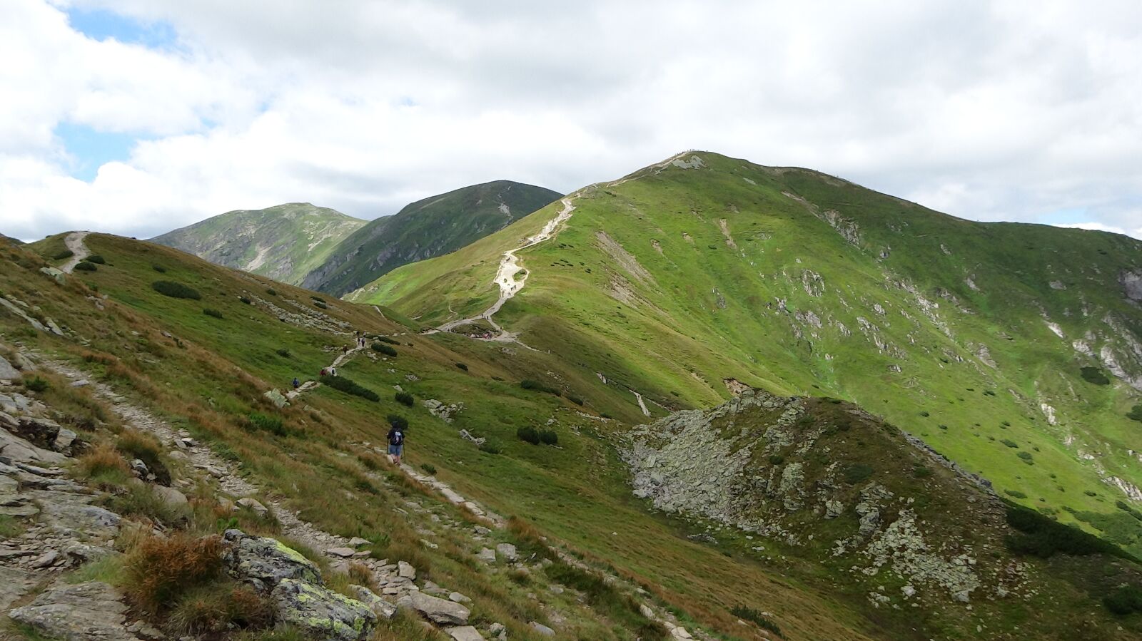 Sony Cyber-shot DSC-WX300 sample photo. Mountains, tatry, hiking trail photography