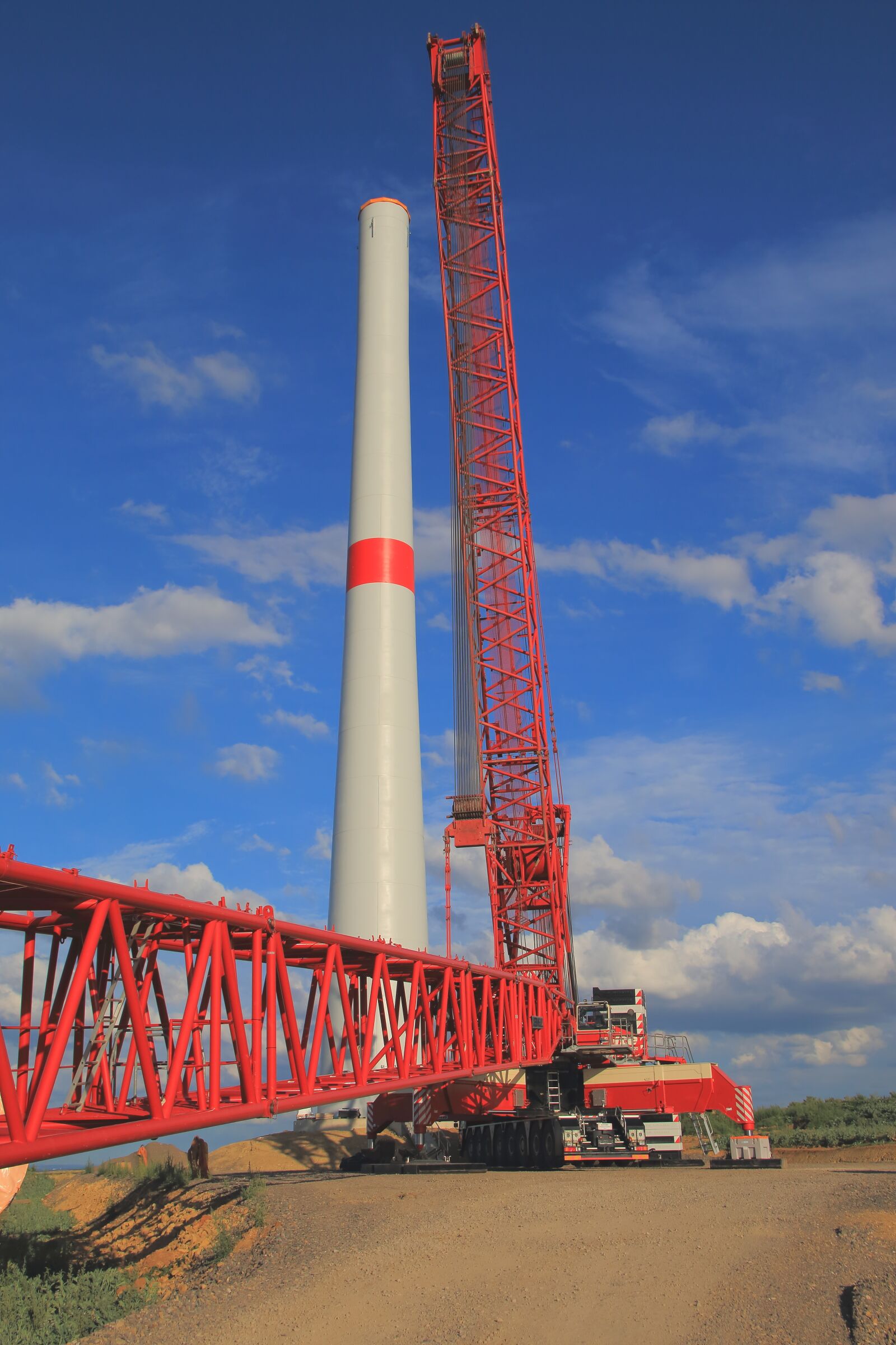 Canon EOS 70D sample photo. Wind turbine, wind park photography