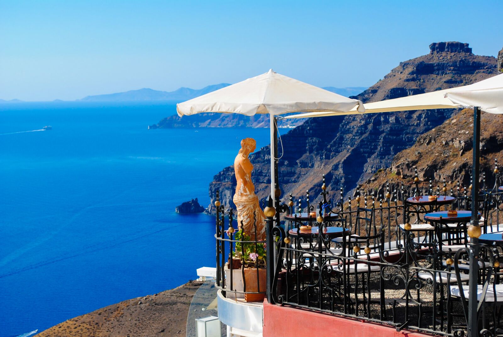 Nikon D3000 sample photo. Sunset, santorini, island photography