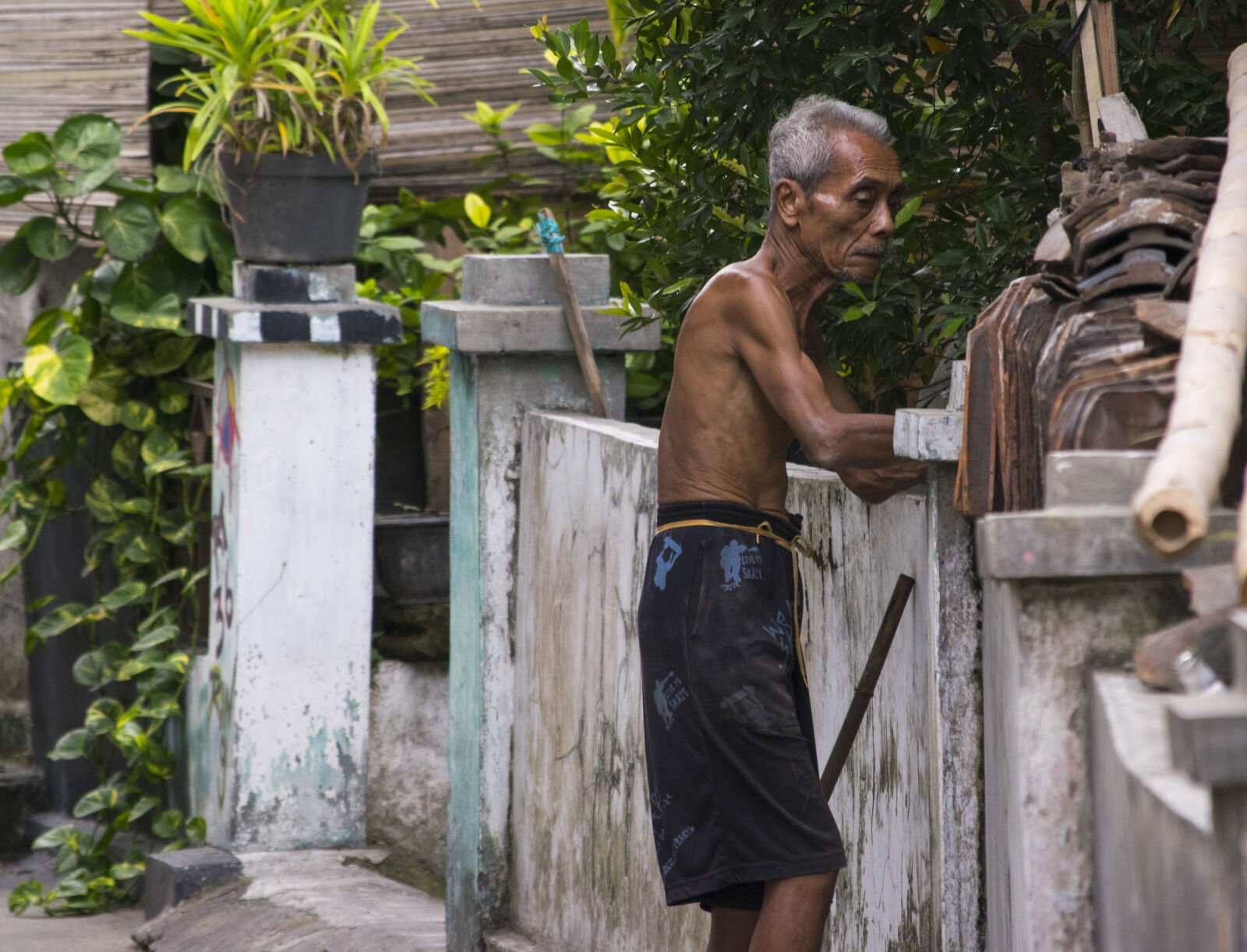 Nikon D3300 sample photo. Indonesia, old, man photography