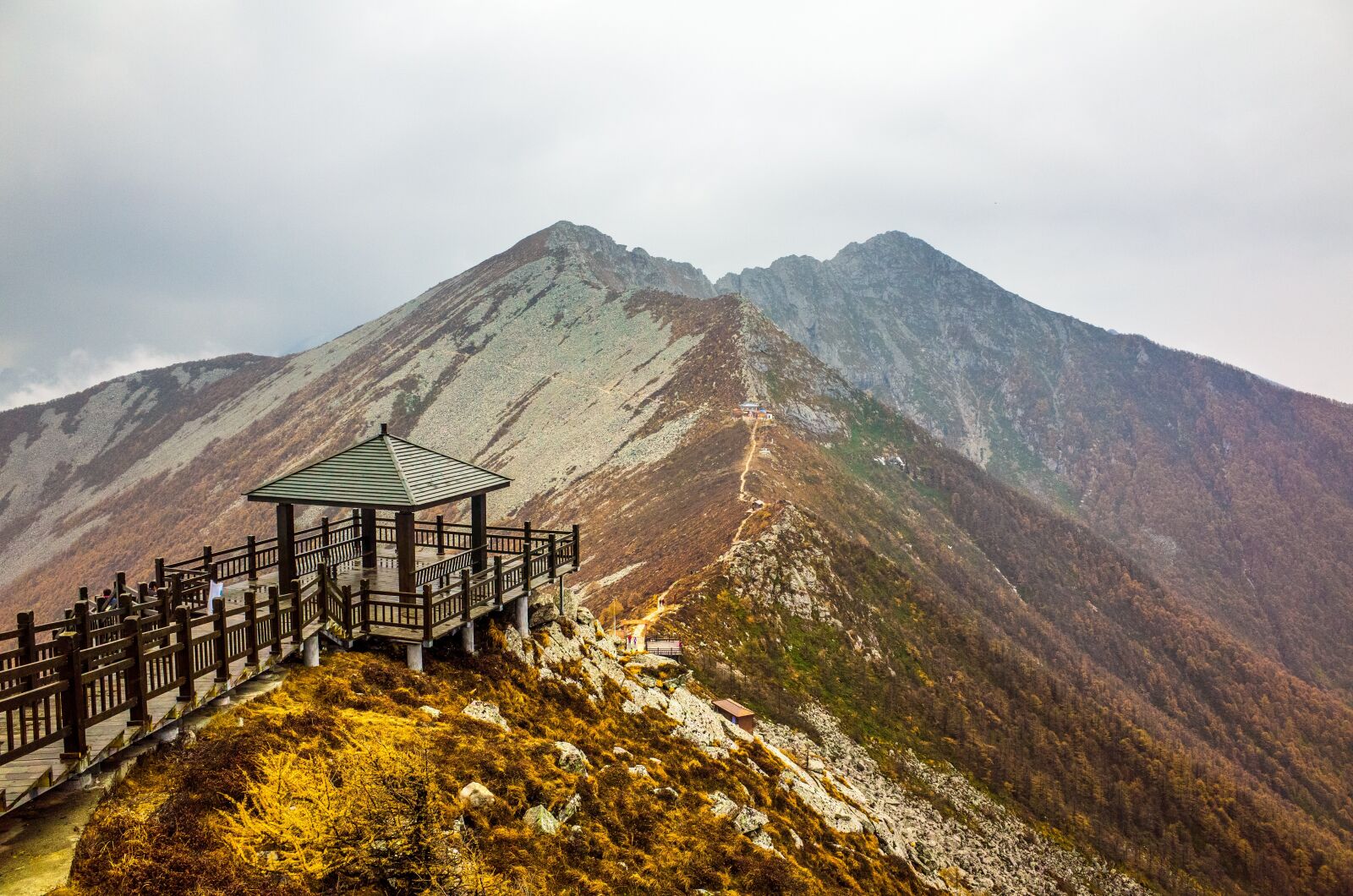Ricoh GR sample photo. Taibaishan, the scenery, china photography