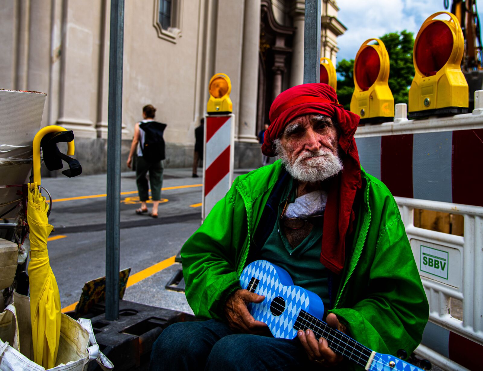 Nikon D850 sample photo. Man, homeless, portrait photography