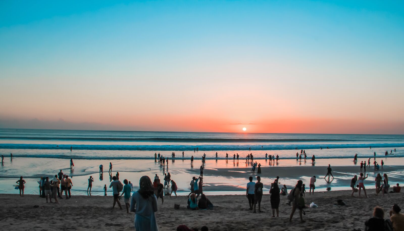 Canon EOS 60D sample photo. Beach, sunset, kuta beach photography
