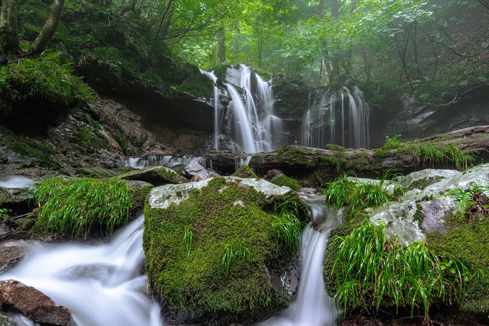 Sony a7R IV sample photo. Landscape, a small waterfall photography
