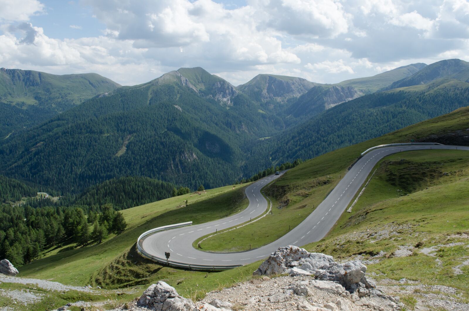 Nikon D5100 sample photo. Nockalm road, mountains, vacations photography