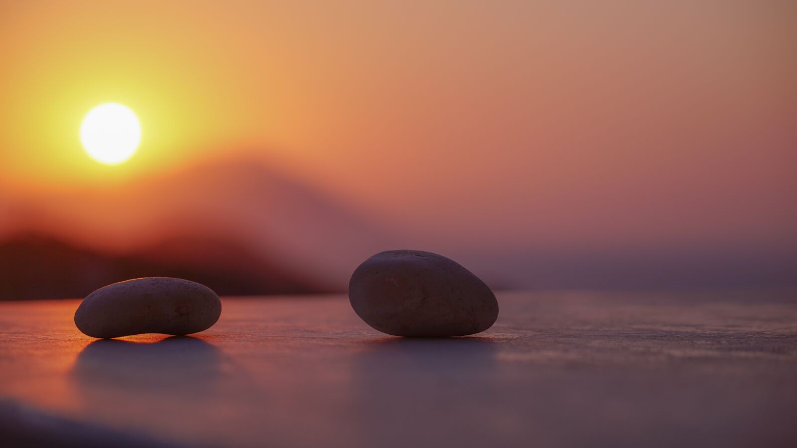 Sony Alpha a5000 (ILCE 5000) + Sony DT 50mm F1.8 SAM sample photo. Stones, sunset, heaven photography
