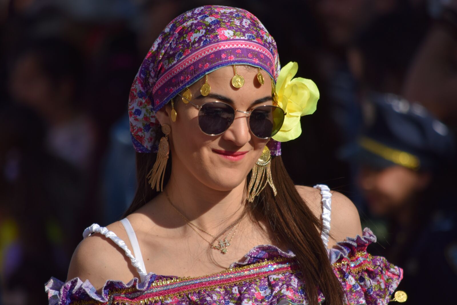 Nikon D3300 sample photo. Gypsy woman, carnival, people photography