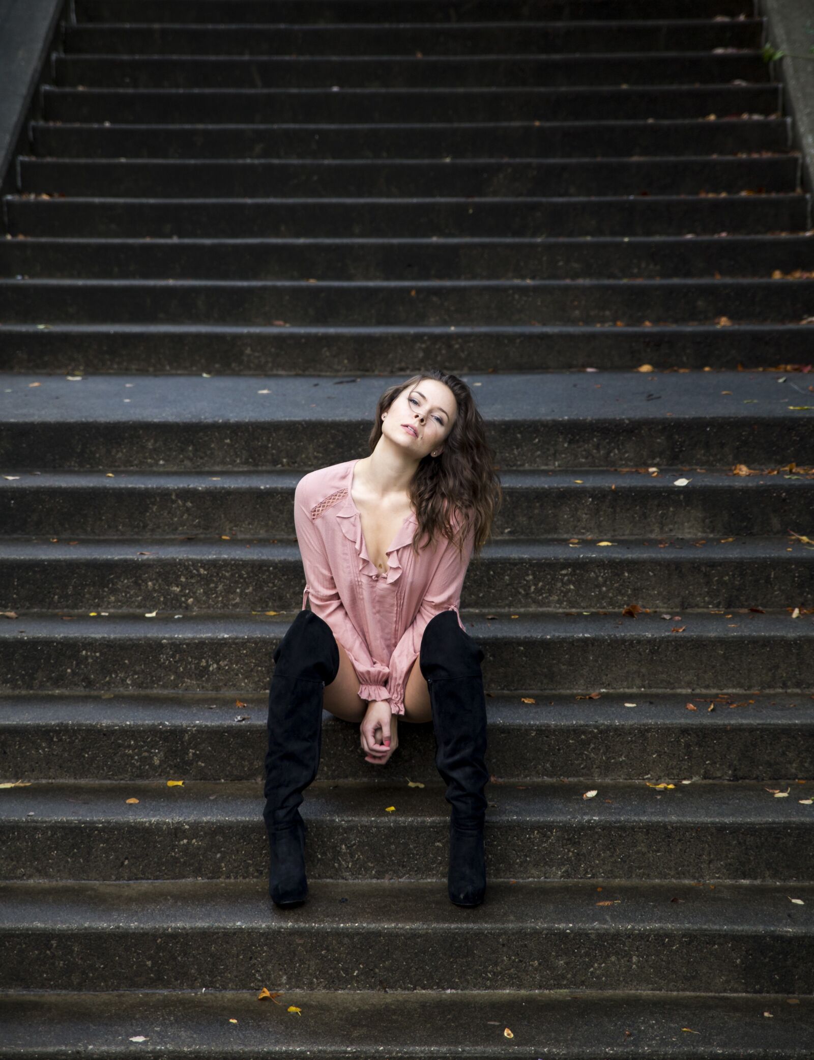 Canon EOS 6D sample photo. Model, photo shoot, black photography