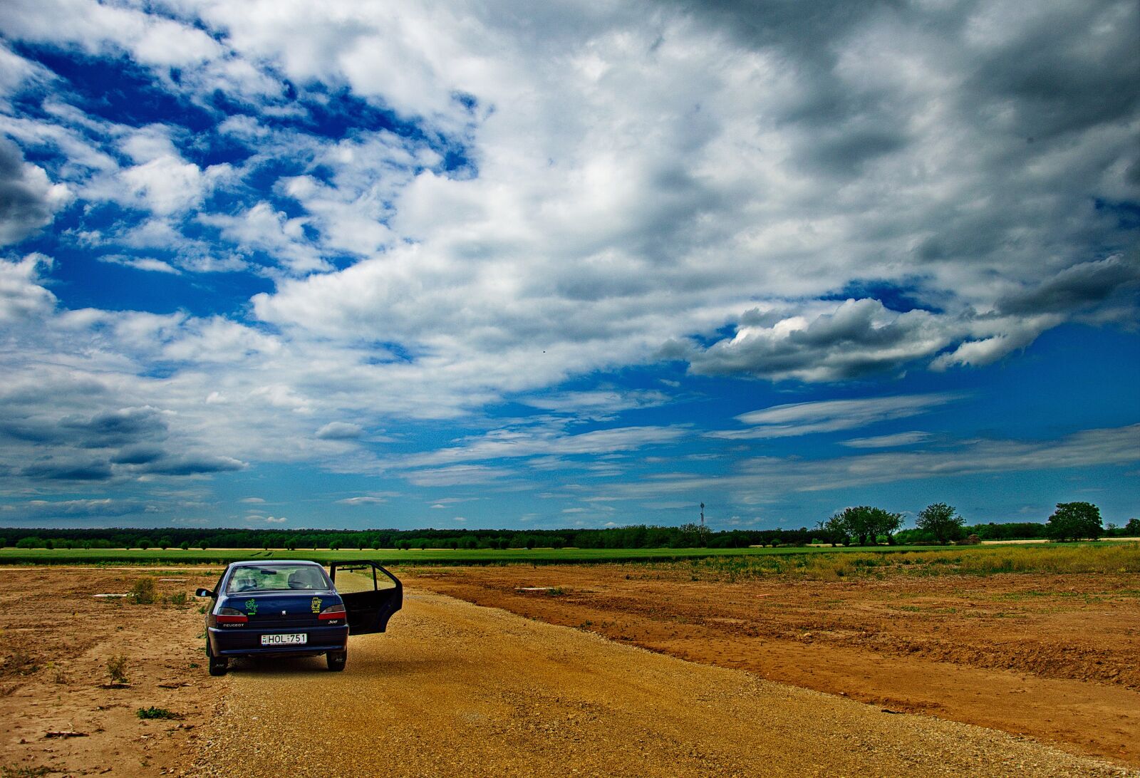 Nikon D3200 sample photo. Blue, sky, car photography