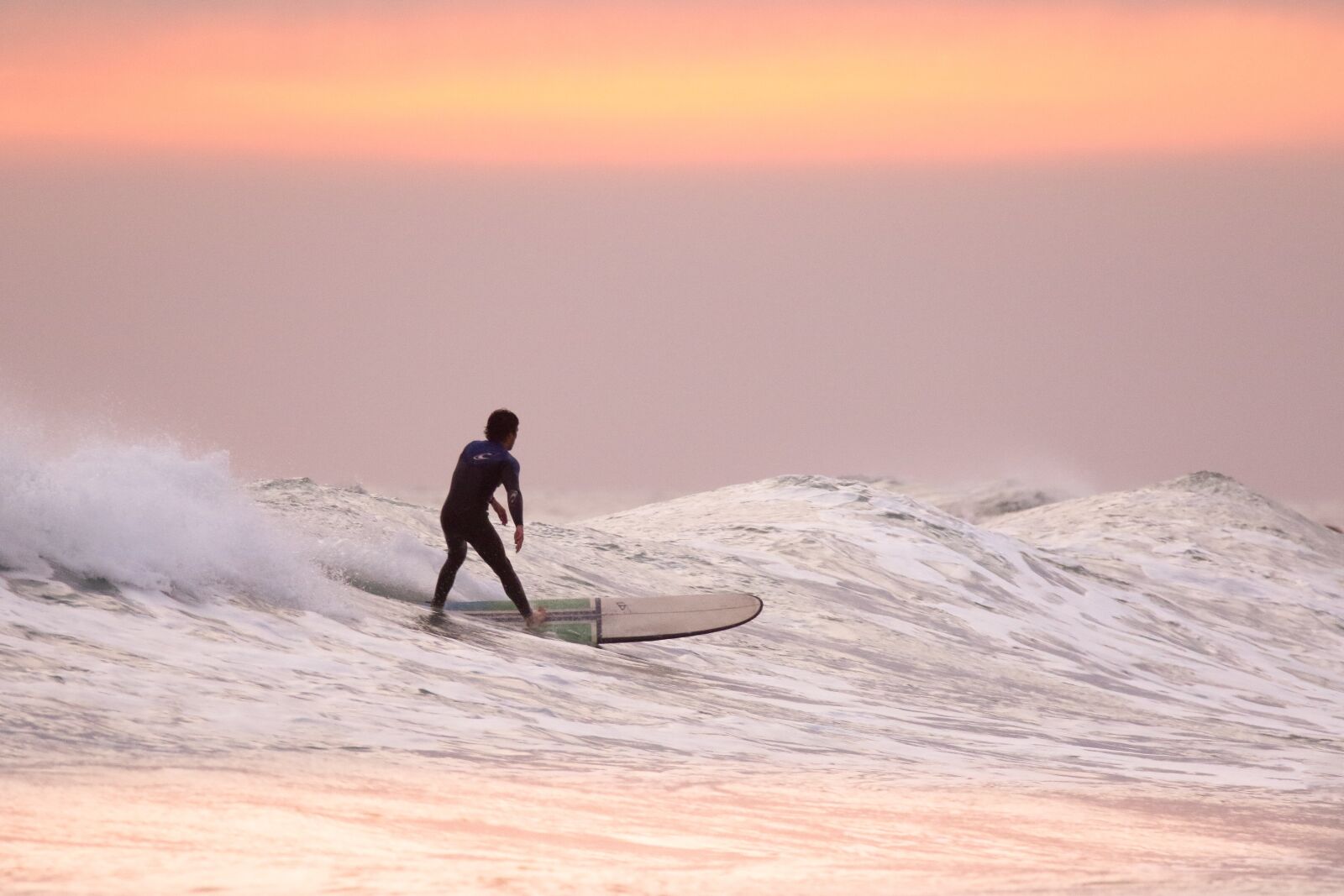 Canon EOS 7D Mark II sample photo. Sunset, surfer, surfing photography