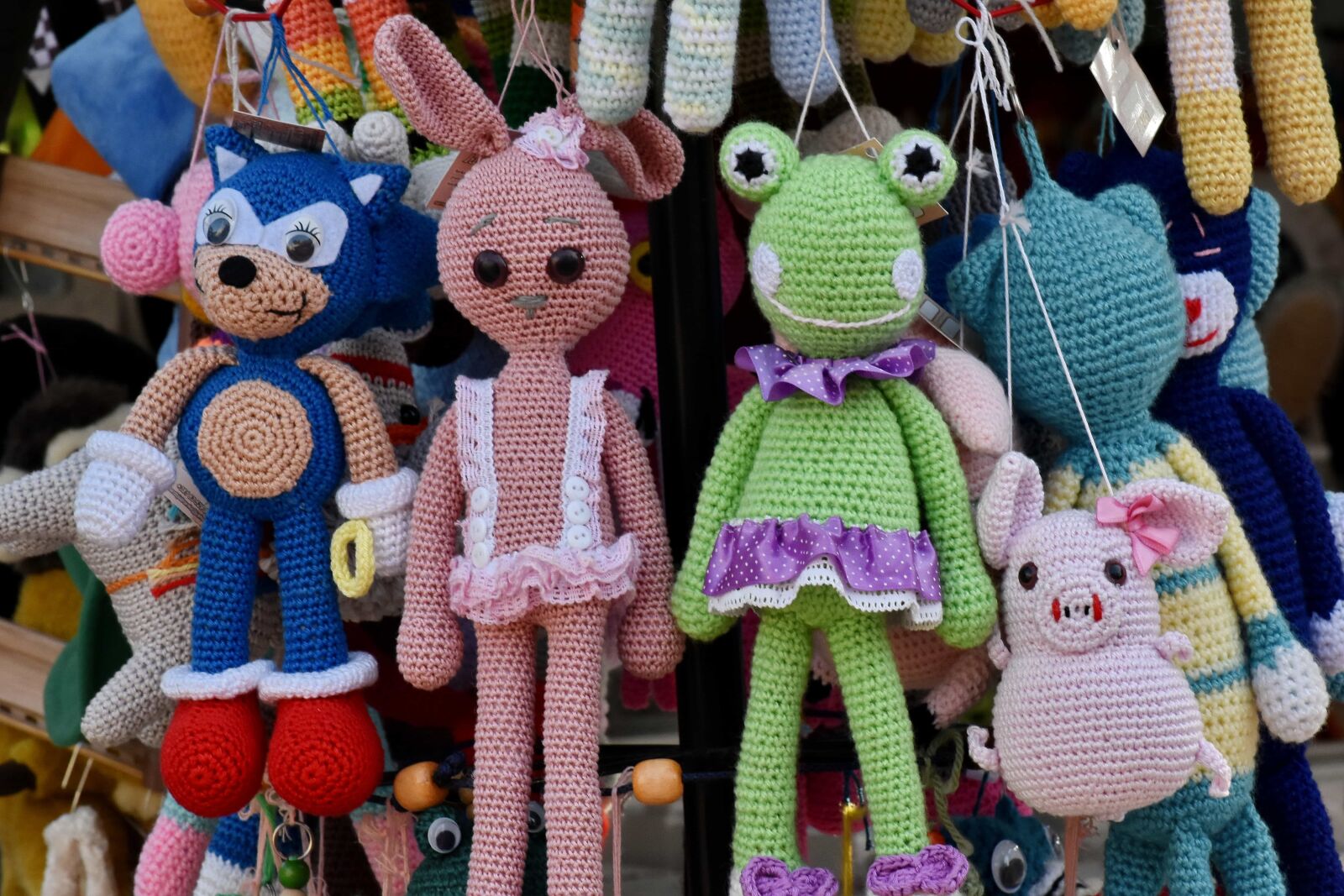 Nikon D5500 sample photo. Craft, dolls, handmade, knitwear photography