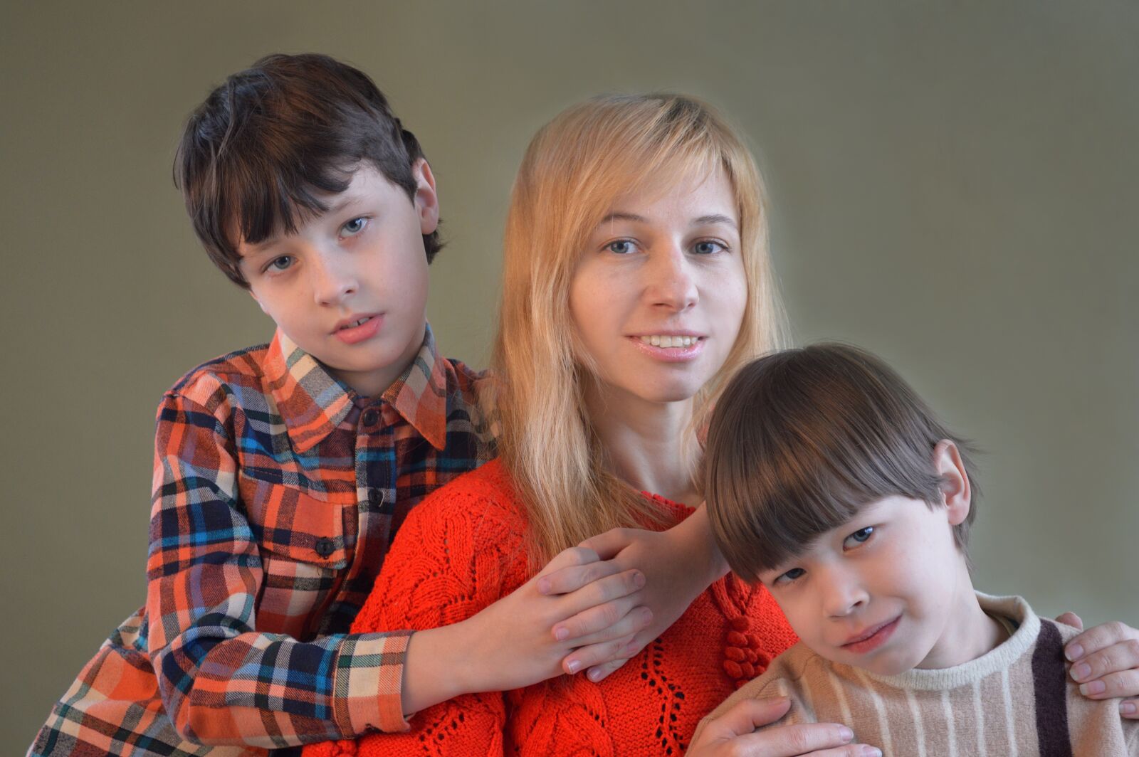 Nikon D3200 sample photo. Mother, mom, sons photography