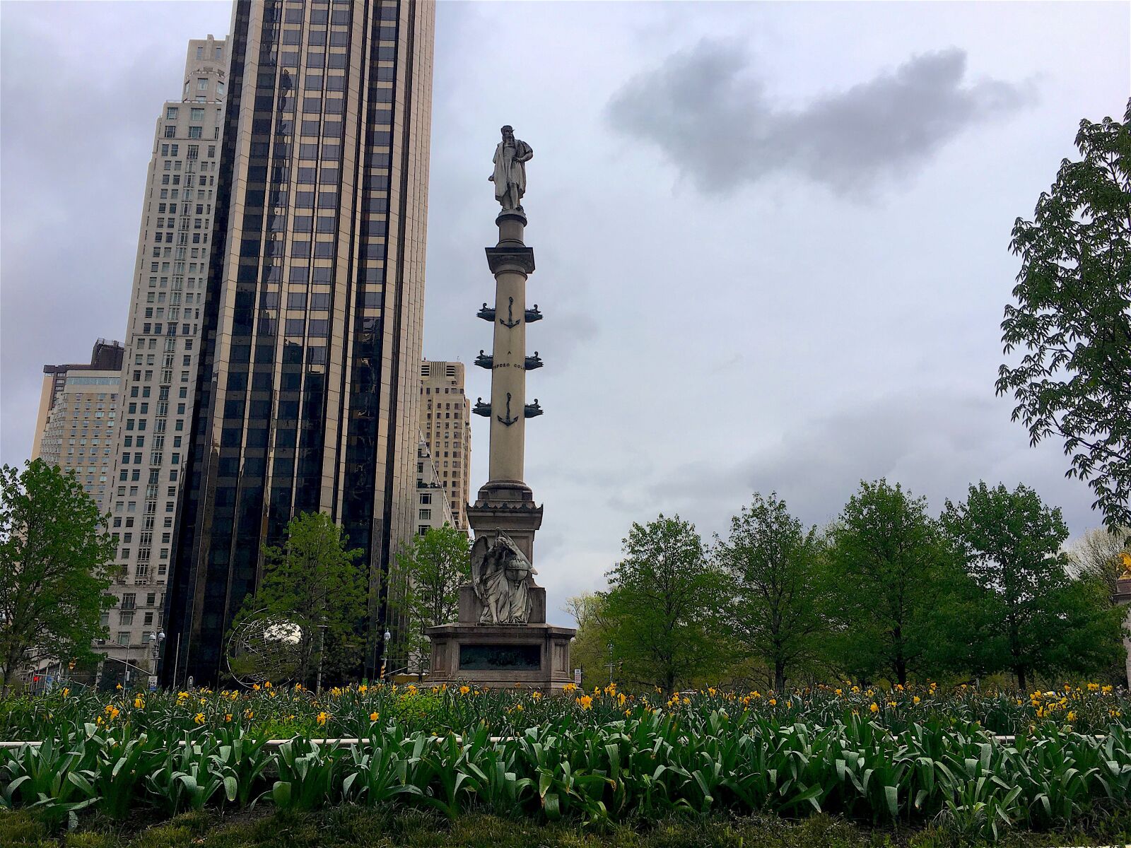 Apple iPhone 6s sample photo. Columbus circle, nyc, manhattan photography
