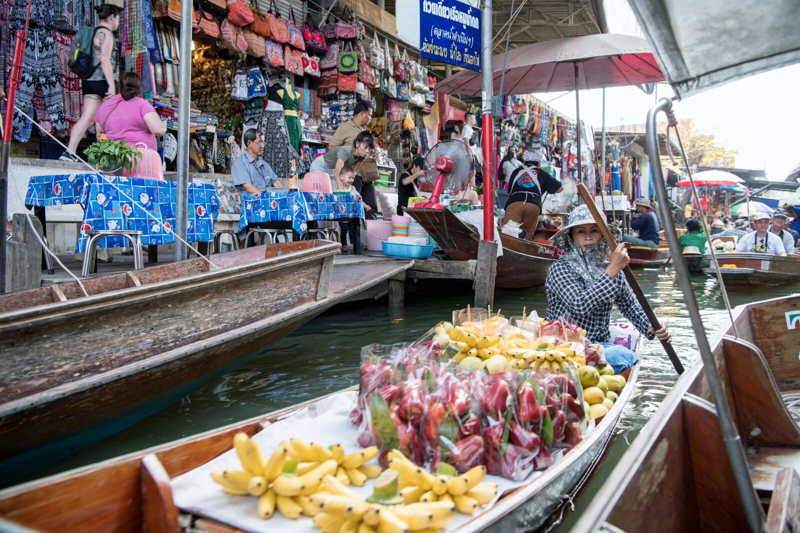 Nikon D850 sample photo. Thailand, damnoen saduak, tourism photography