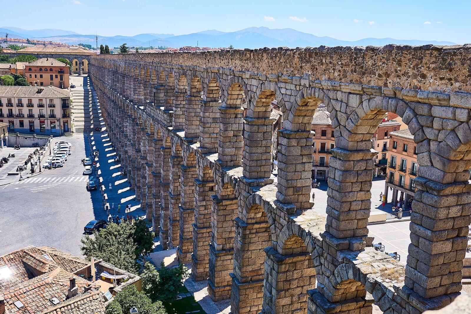 Sony a6000 sample photo. Spain, segovia, aqueduct photography