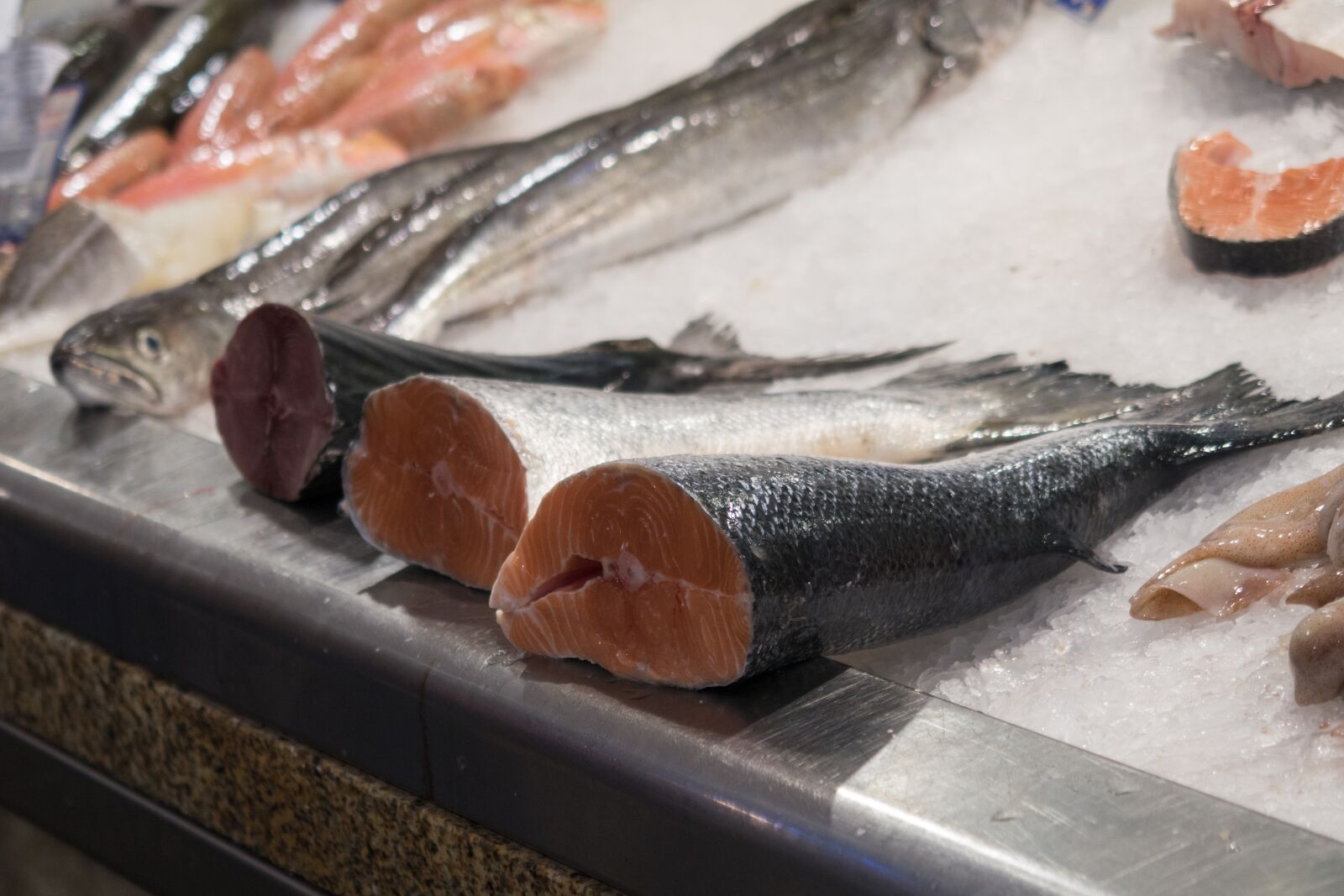 Canon PowerShot G7 X Mark II sample photo. Fish, market, raw photography