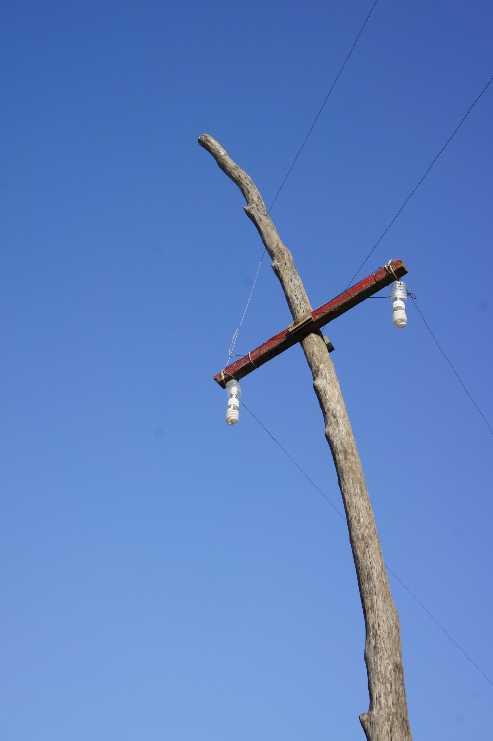Sony Alpha NEX-5 sample photo. Strommast, construction, electricity photography
