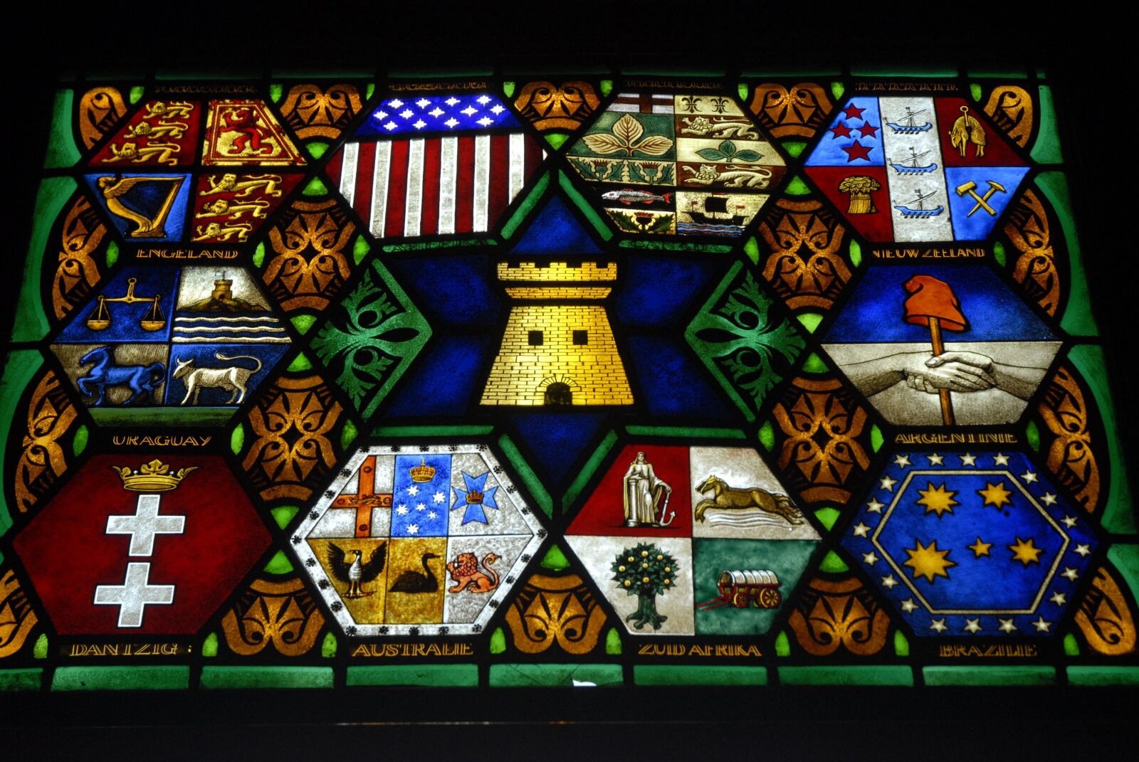 Nikon D200 sample photo. Stained glass, boskoop, municipality photography