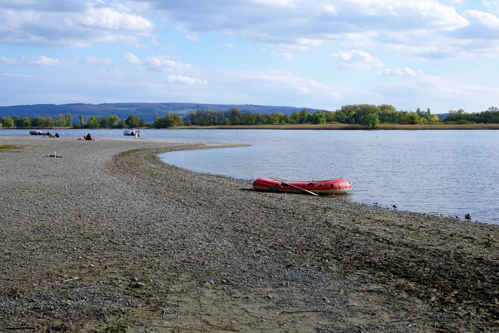 Sony ILCA-77M2 + Sony DT 16-50mm F2.8 SSM sample photo. Boat, lake constance, bank photography
