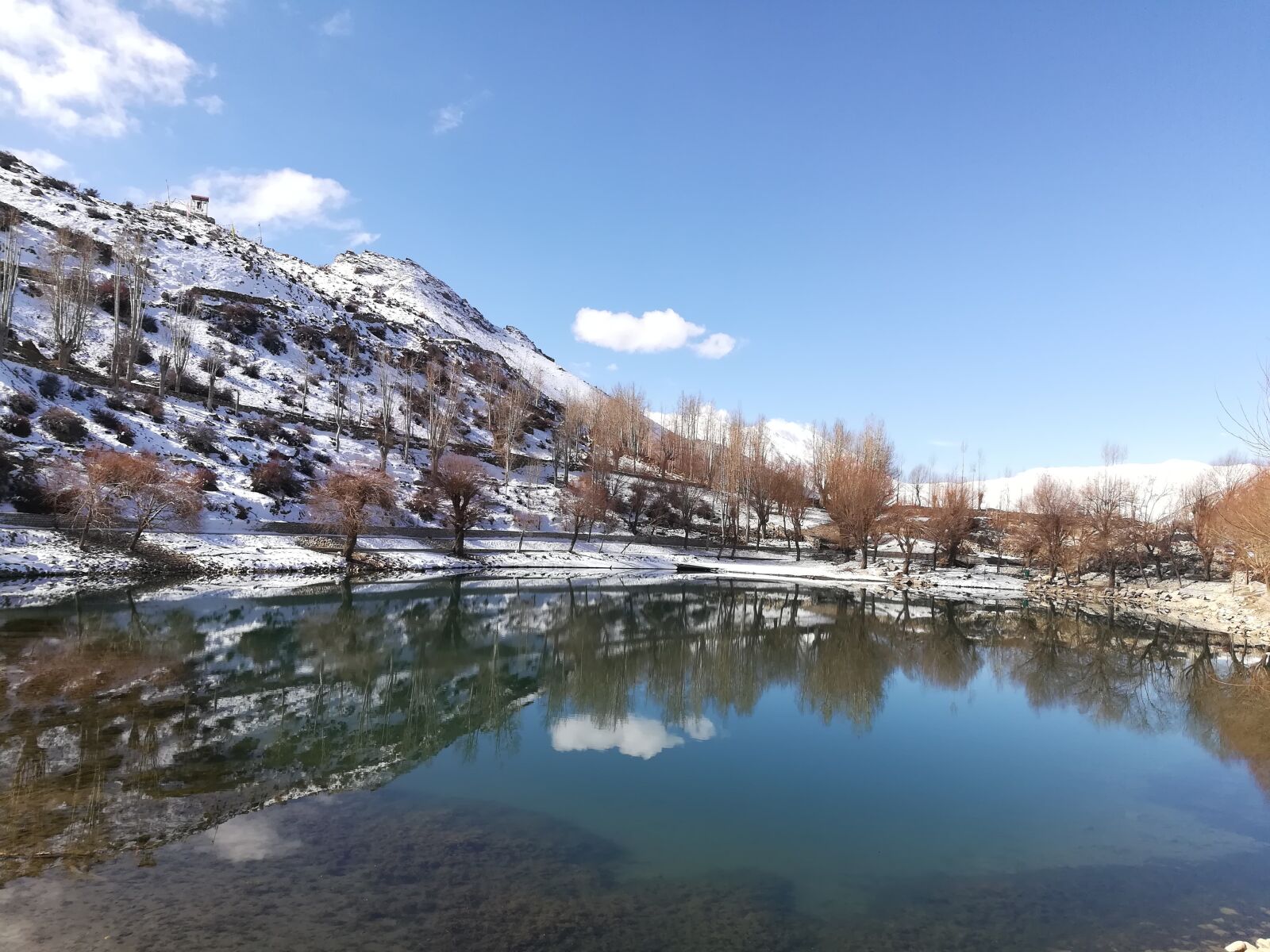 HUAWEI honor 6x sample photo. Nako, lake, himalaya photography